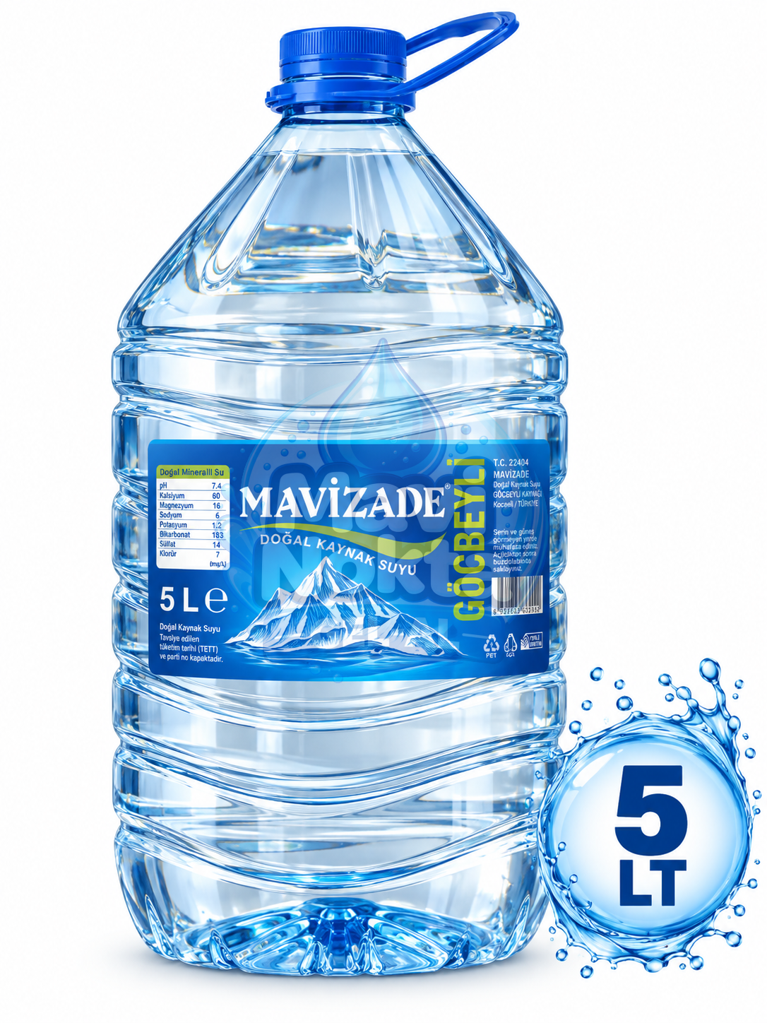 Mavizade 5lt Pet Su (Adet) Çayırova su ürünü